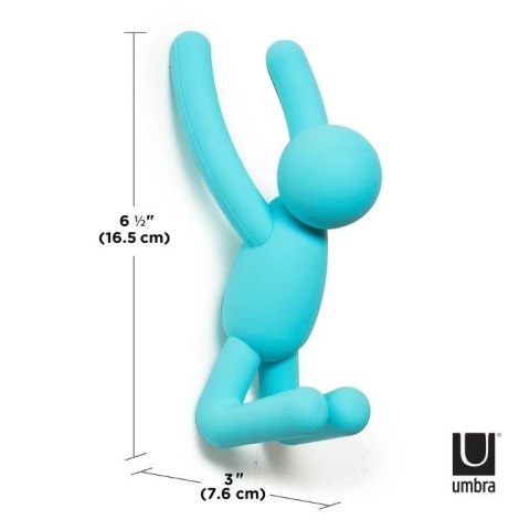 Umbra UMBRA wieszak ścienny BUDDY czerwono - żółto - niebieski
