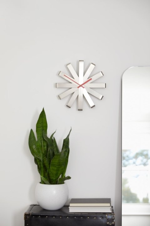 Umbra UMBRA zegar RIBBON - stal