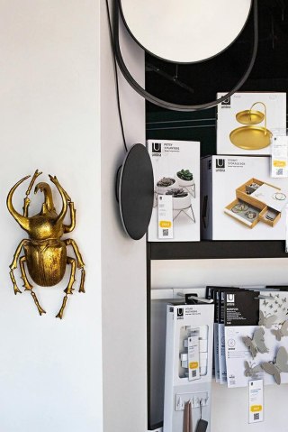 Kare Design KARE dekoracja ścienna ATLAS BEETLE złota