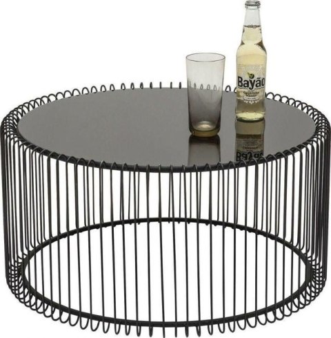 Kare Design KARE zestaw stolików kawowych WIRE czarny