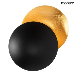 Moosee MOOSEE lampa ścienna ECLISE złota / czarna