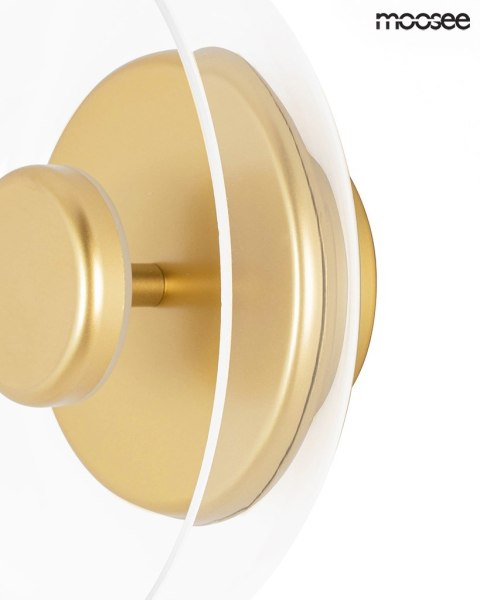 Moosee MOOSEE lampa ścienna EDEN WALL złota
