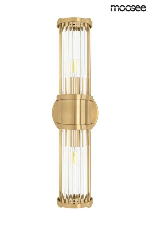 Moosee MOOSEE lampa ścienna PILAR TWIN złota