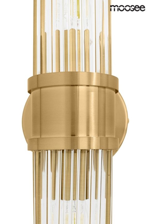 Moosee MOOSEE lampa ścienna PILAR TWIN złota