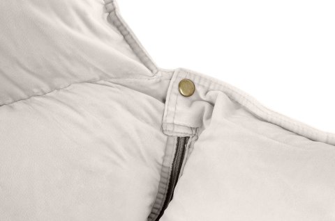 King Home Fotel bujany SWING VELVET beżowy
