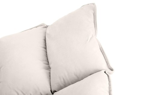 King Home Fotel bujany SWING VELVET beżowy