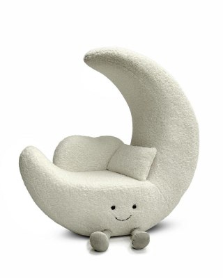 King Home Fotel dziecięcy MOON biały