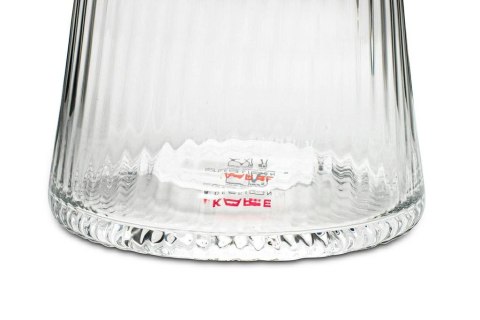 Kare Design KARE komplet 4 szklanek RIFFLE 440ml transparentny