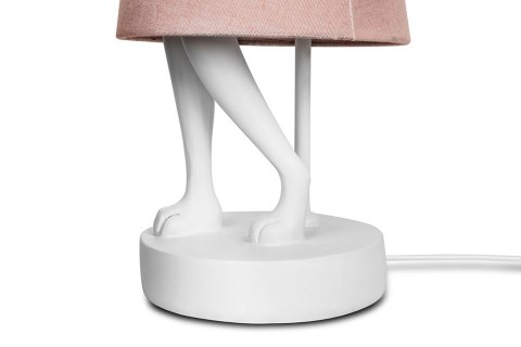 Kare Design KARE lampa stołowa RABBIT 50 cm biała / różowa
