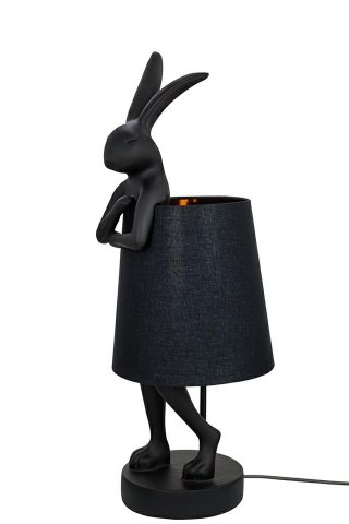 Kare Design KARE lampa stołowa RABBIT 68 cm czarna