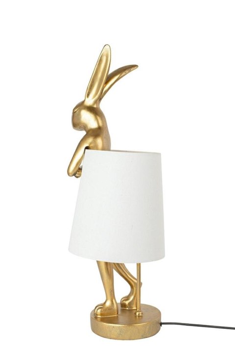 Kare Design KARE lampa stołowa RABBIT 68 cm złota / biała