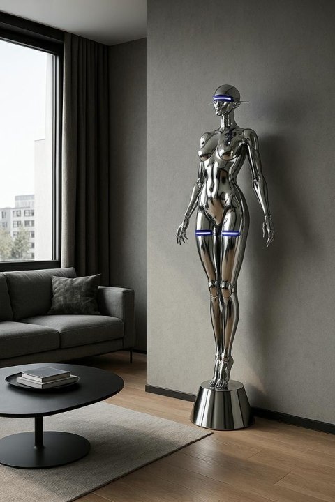 Moosee MOOSEE lampa podłogowa / rzeźba CYBER WOMAN STAND