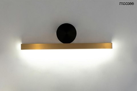 Moosee MOOSEE lampa ścienna WAND 45 złota