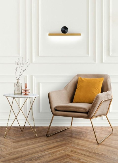 Moosee MOOSEE lampa ścienna WAND 45 złota