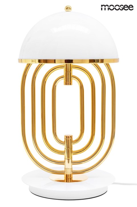 Moosee MOOSEE lampa stołowa BOTTEGA złota / biała