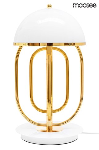 Moosee MOOSEE lampa stołowa BOTTEGA złota / biała