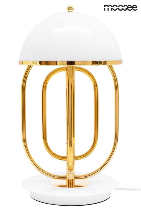 Moosee MOOSEE lampa stołowa BOTTEGA złota / biała