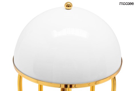 Moosee MOOSEE lampa stołowa BOTTEGA złota / biała
