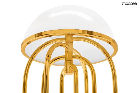 Moosee MOOSEE lampa stołowa BOTTEGA złota / biała