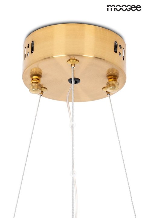 Moosee MOOSEE lampa wisząca ALLISIA 80 złota