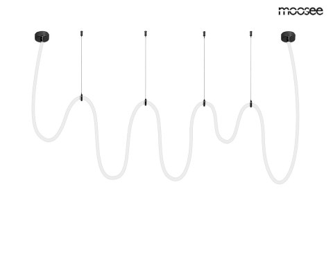 Moosee MOOSEE lampa wisząca LASSO 800 Smart czarna