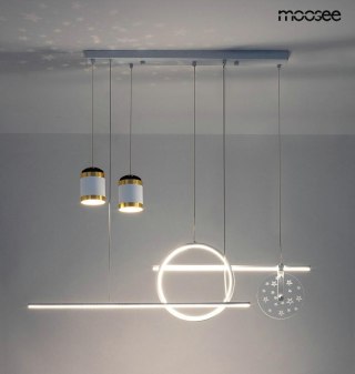 Moosee MOOSEE lampa wisząca STARS biała