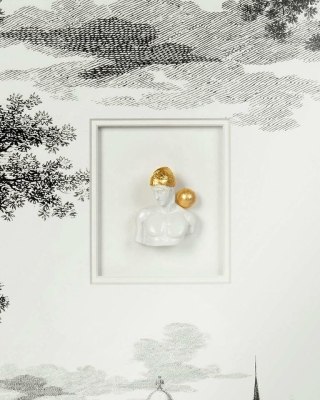 King Home Obraz HEAD OF STATE 3 50x60 cm