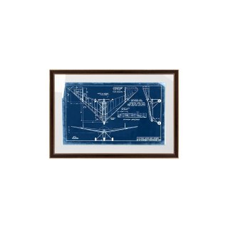 King Home Obraz MECHANICAL MOTH 90x62 cm