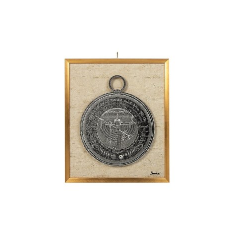 King Home Obraz MYSTERY CLOCK 50x60 cm