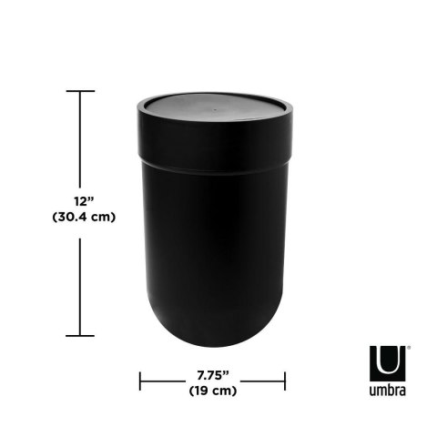Umbra UMBRA kosz na śmieci TOUCH - czarny