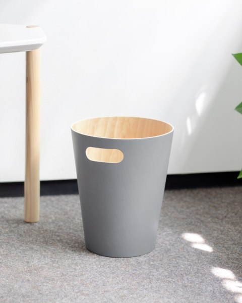 Umbra UMBRA kosz na śmieci WOODROW - gray