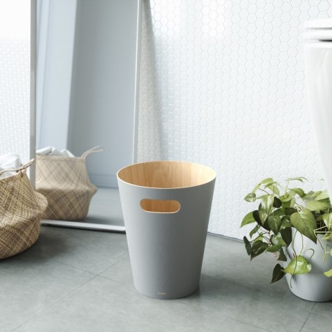 Umbra UMBRA kosz na śmieci WOODROW - gray