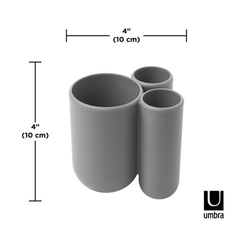 Umbra UMBRA kubek na szczoteczki TOUCH - szary