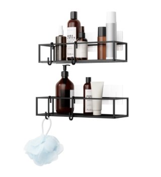 Umbra UMBRA zestaw 2 półek prysznicowych CUBIKO czarny