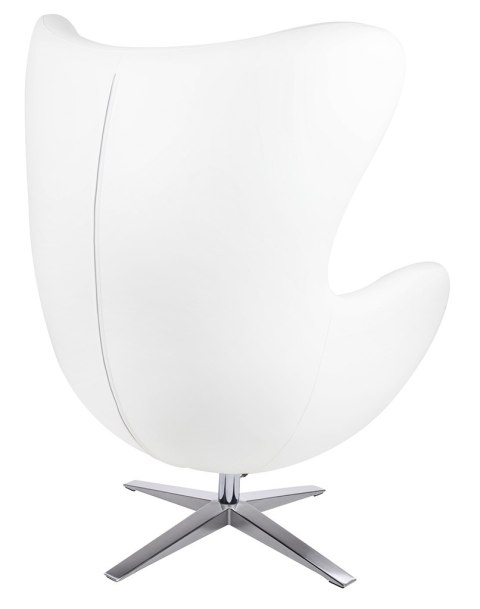 King Home Fotel EGG SZEROKI PU biały