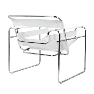 King Home Fotel IVAN biały - ekoskóra