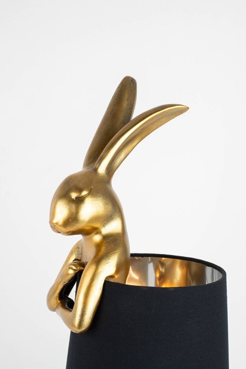 Kare Design KARE lampa stołowa RABBIT 50 cm złota / czarna