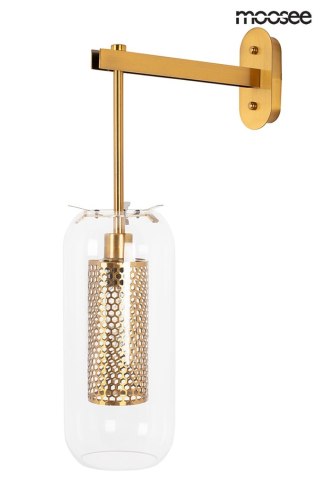 Moosee MOOSEE lampa ścienna LAMPION złota