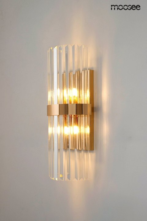 Moosee MOOSEE lampa ścienna MILAGRO złota
