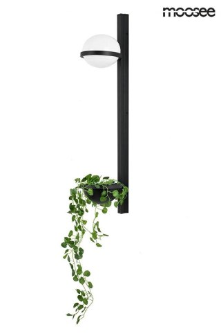 Moosee MOOSEE lampa ścienna PLANT WALL czarna