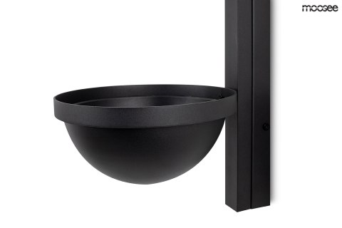 Moosee MOOSEE lampa ścienna PLANT WALL czarna