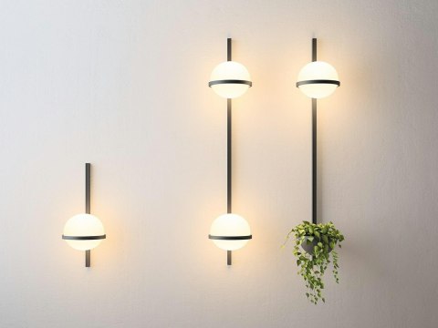 Moosee MOOSEE lampa ścienna PLANT WALL czarna