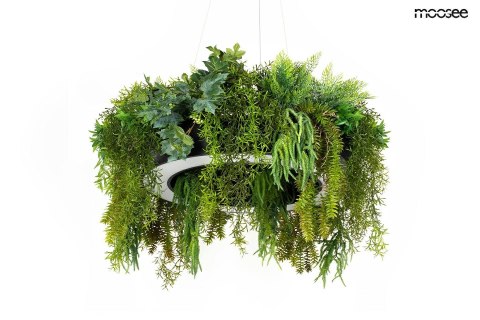 Moosee MOOSEE lampa wisząca GARDENS 90 czarna