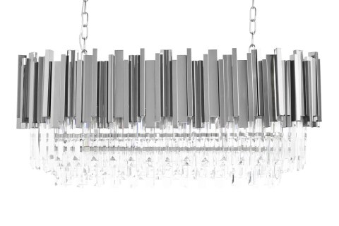 Moosee MOOSEE lampa wisząca IMPERIAL LONG SILVER 90