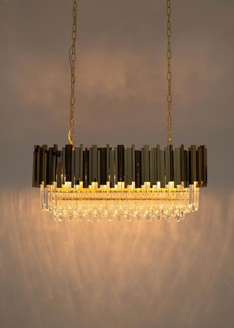 Moosee MOOSEE lampa wisząca IMPERIAL LONG SILVER 90