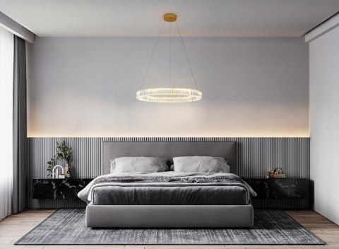 Moosee MOOSEE lampa wisząca LIBERTY 40 złota