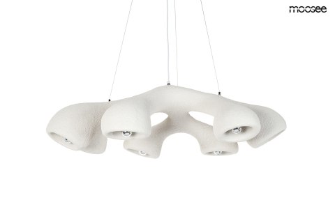 Moosee MOOSEE lampa wisząca NIDO biała