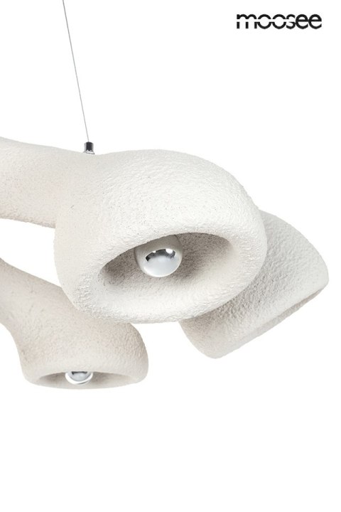 Moosee MOOSEE lampa wisząca NIDO biała