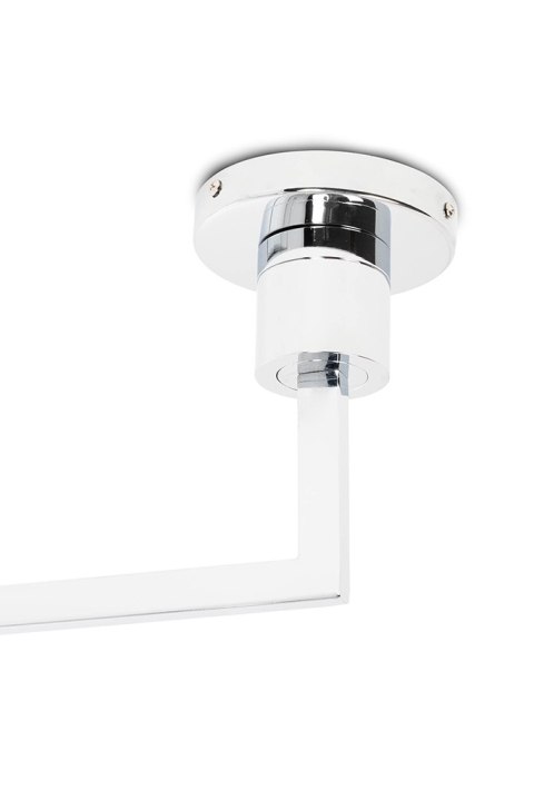 Moosee MOOSEE lampa wisząca ROTA 360 srebrny chrom