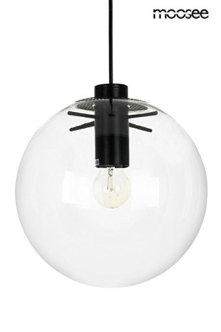 Moosee MOOSEE lampa wisząca SANDRA 30 czarna